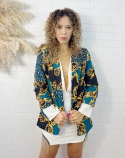 BLAZER STAMPATO