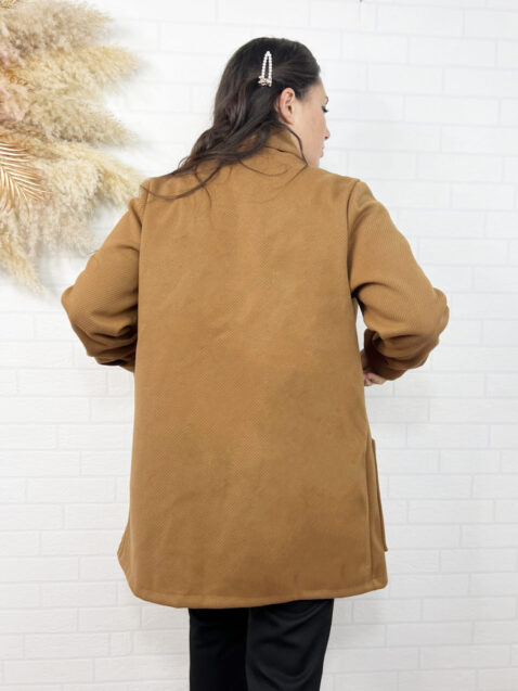 BLAZER OVER COLLO A SCIALLE - immagine 4