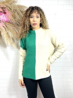 MAGLIA BICOLOR