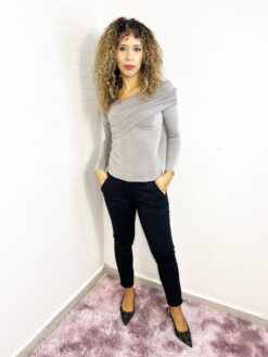 PANTALONE SKINNY FILO LUREX